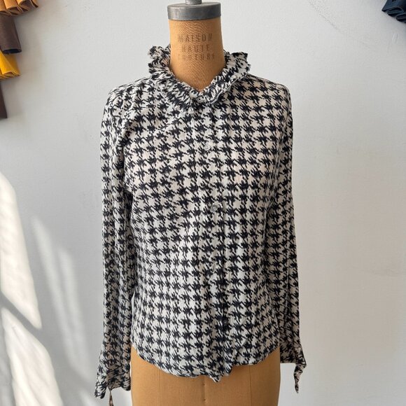 Italian Silk Blouse, Vintage - Picture 1 of 8